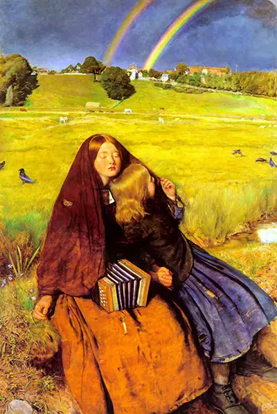 The Blind Girl John Everett Millais